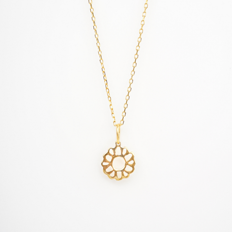 ASTER SEPTEMBER BIRTHFLOWER NECKLACE